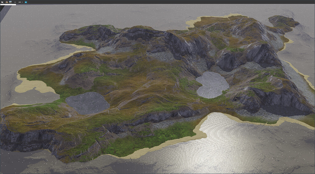 Island project work in progress - Works in Progress - World Machine ...